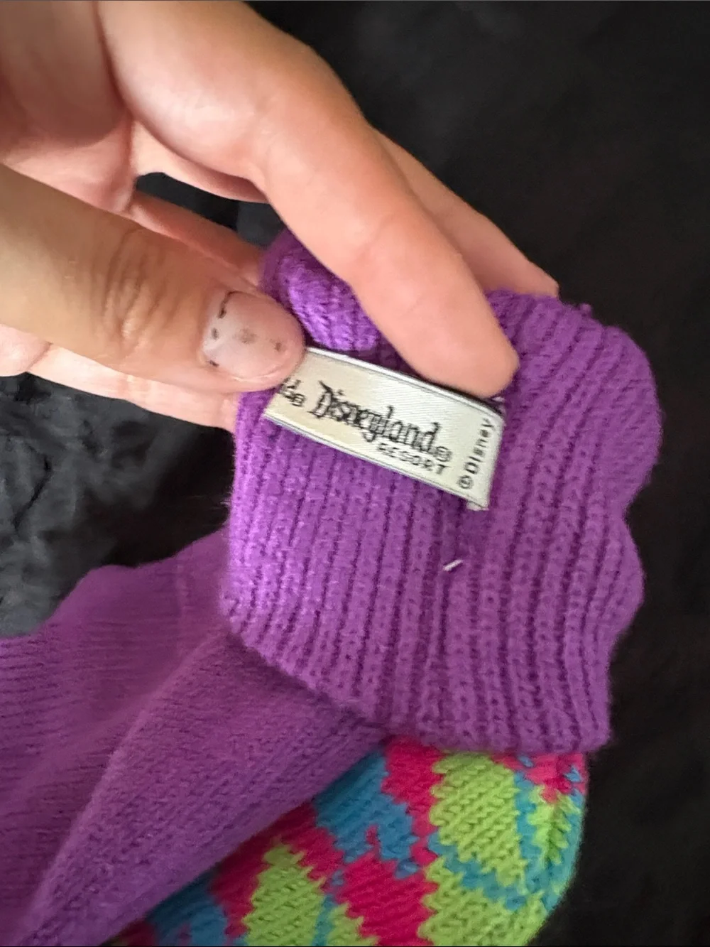 VINTAGE Disney fingerless mitten gloves